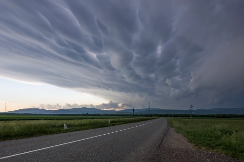 Supercell remnant near Freiburg