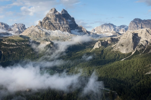 Dolomiti after late spring powder
