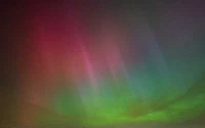 Rare low-latitude Aurora