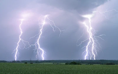 Lightning barrage